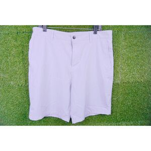 Panama Jack Flat Front Light Blue Golf Shorts - Men's Size 36